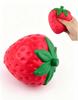 Jouet Fraise Squishy Géant, Balle Anti-Stress Sensorielle Fidget à Rebond Lent Extra Large, Jouet Fruit Sensoriel de Soulagement du Stress Cadeau pour Adultes
