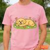 Funny Golden Retriever Graphic T Shirts For Men Summer Fashion Cute Dog 3D Printed Tshirts Loose Streetwear Crew Neck Tees Tops