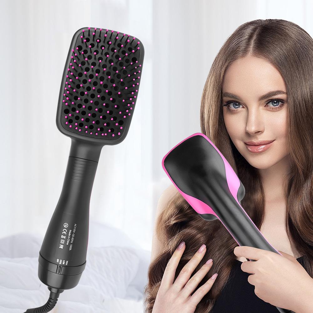 Fast Heating Hair Dryer 3 in 1 Hot Comb Ceramic Hair Straightener for Daily Use