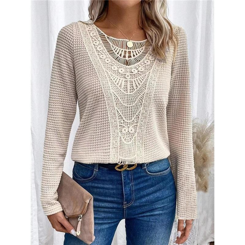 Lace Long Sleeve T-shirt
