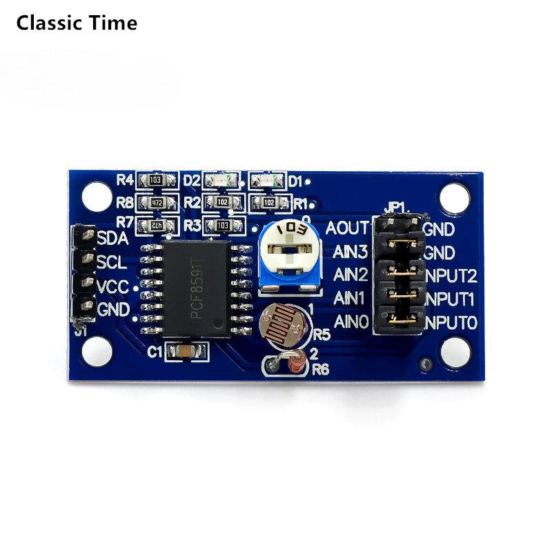 PCF8591 AD / DA Převod analogového na digitální / digitálně-analogový modul převodníku teplotní osvětlení