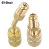 HVAC Werkzeug 45 Grad Adapter Messing Material Problemlose Installation Auslaufsicheres Design Messing Und Gummi Adapter Adapter