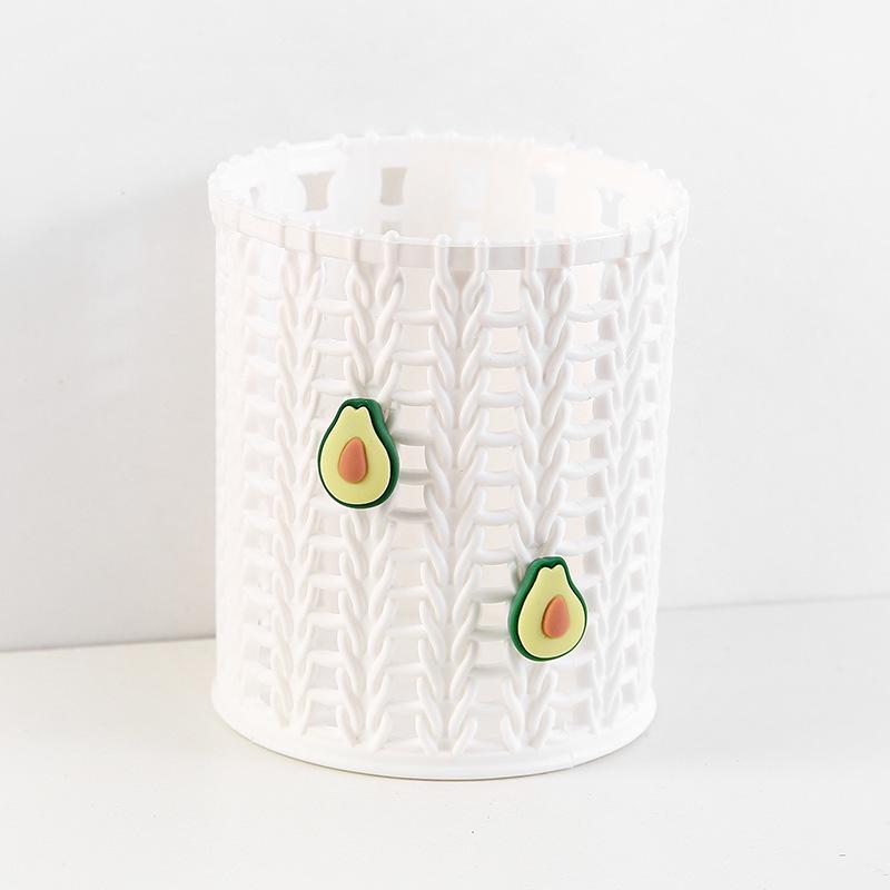 Individueller Süßer Cartoon Stifthalter - Kreative Runde Büro-Schreibtischaufbewahrung