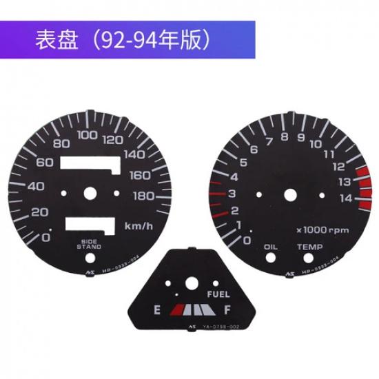 Приборная панель для мотоцикла, три циферблата для YAMAHA XJR400 XJR 400 1992-1993-1994-1997 92-94