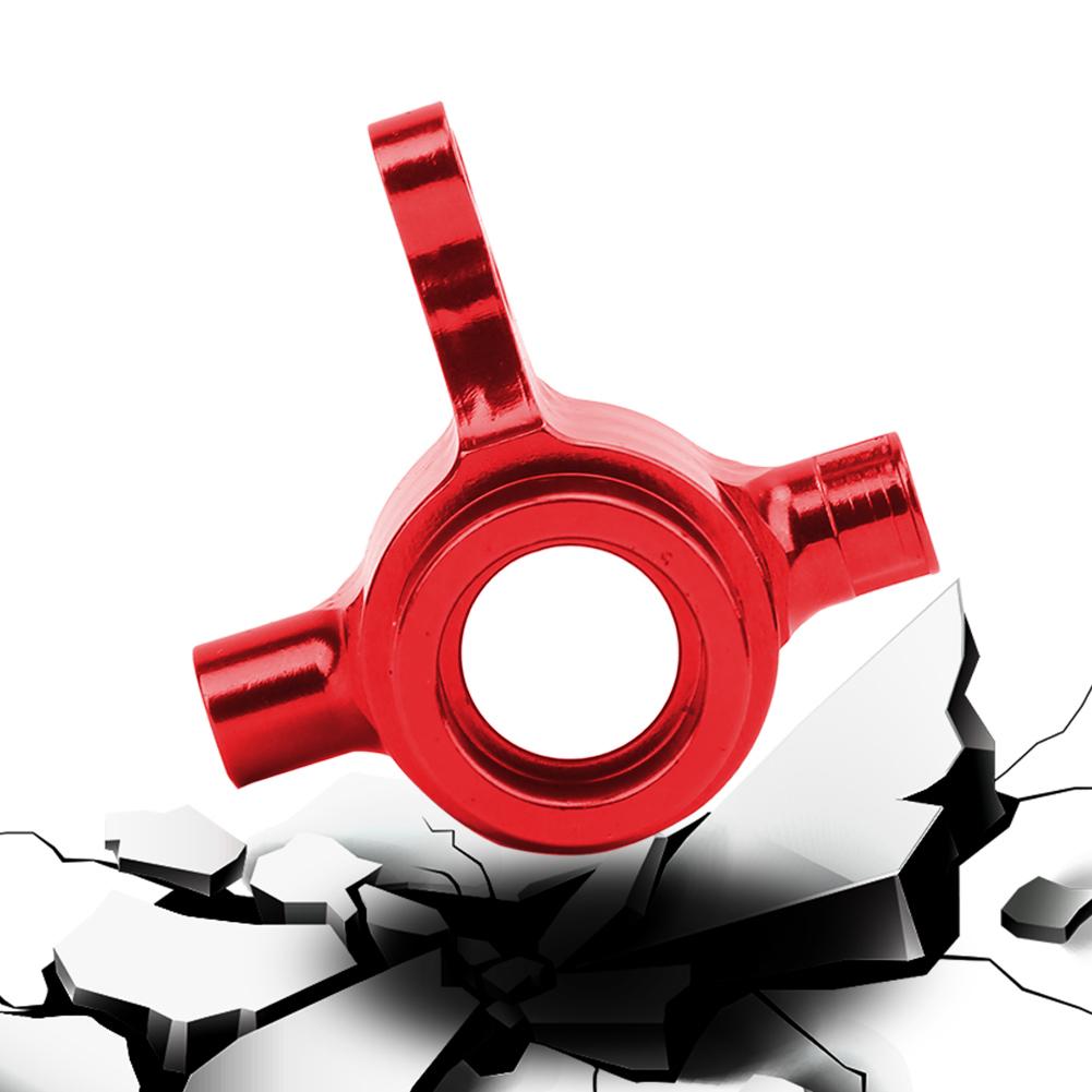 2PCS Aluminum Alloy Steering Block Fit for Traxxas Slash 4X4 1 10 Truck RC AccessoryRed