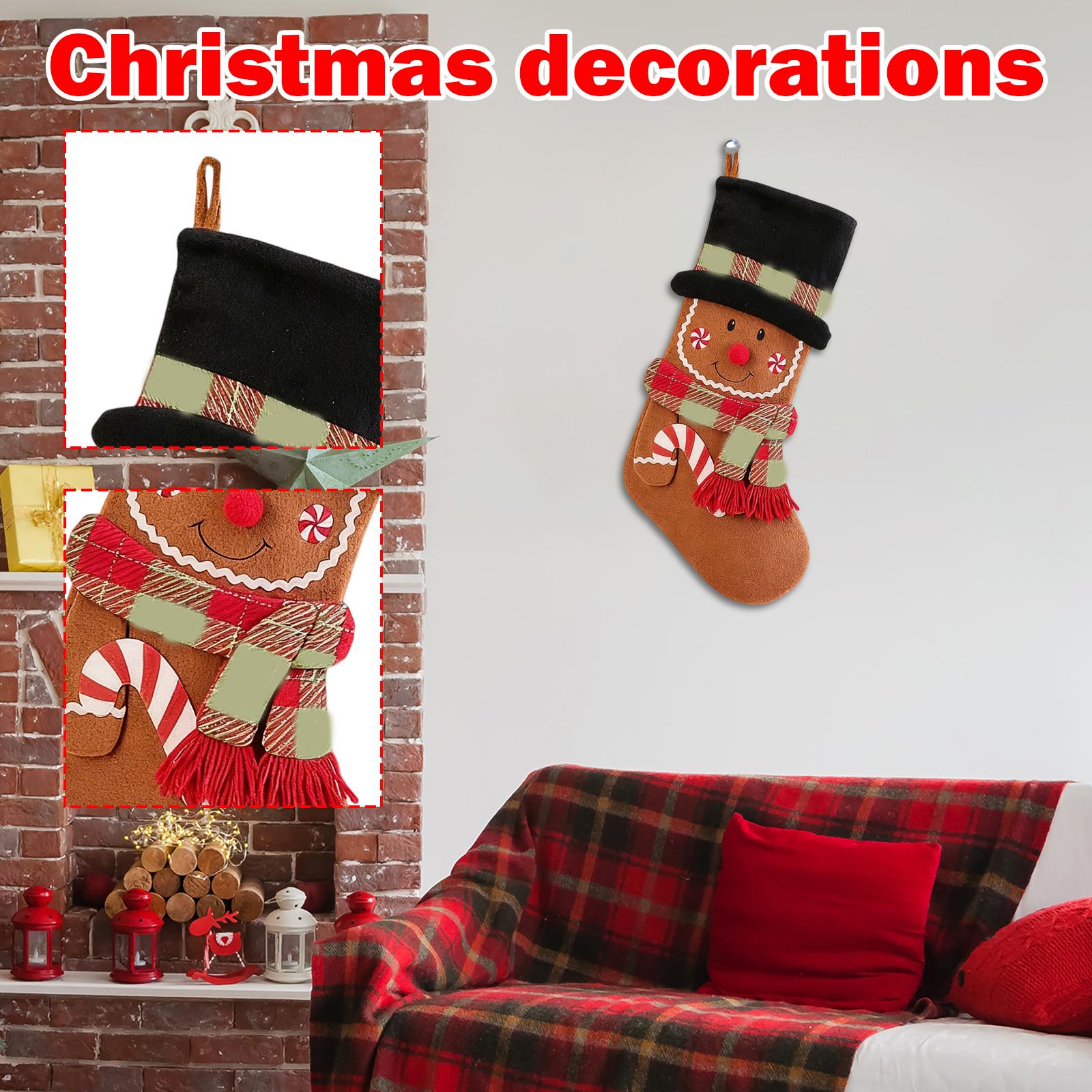 

Christmas Decorations Christmas Stockings Home Decorations Stockings Gift Bag Ornaments One Size