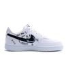 Nike Court Vision 1 Graffiti Star Slip Resistant Lightweight Low top Skateboard Shoes Men's Black White DH2987-101(team848-)