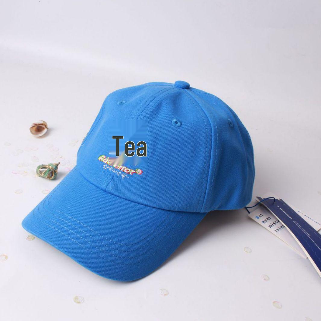 

Маленький монстр Ader Вышитая повседневная бейсболка в корейском стиле - Модная унисекс бейсболка с надписью и козырьком One Size синий