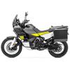 Valises latérales en aluminium - BMW R 1250 GS / Adventure 19-24 - 34L et 40L - Support noir - Asymétrique