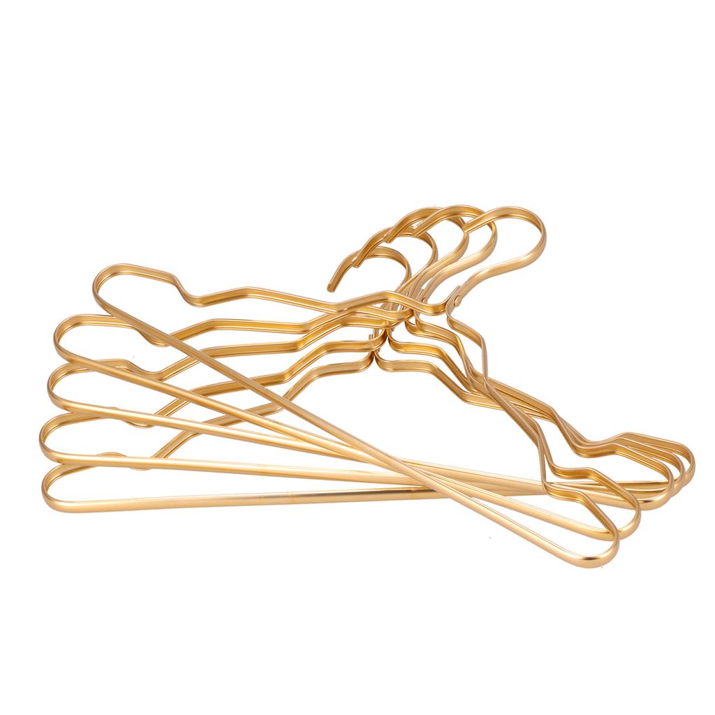 10Pcs Clothes Hanger WearResistant Enlarged Thickened SpaceAluminum NonSlip Clothes Hanger with