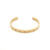 French Retro High-End Sense Fashion Versatile Titanium Steel Jewelry Women'S Opening Zircon Bracelet Does Not Fade
