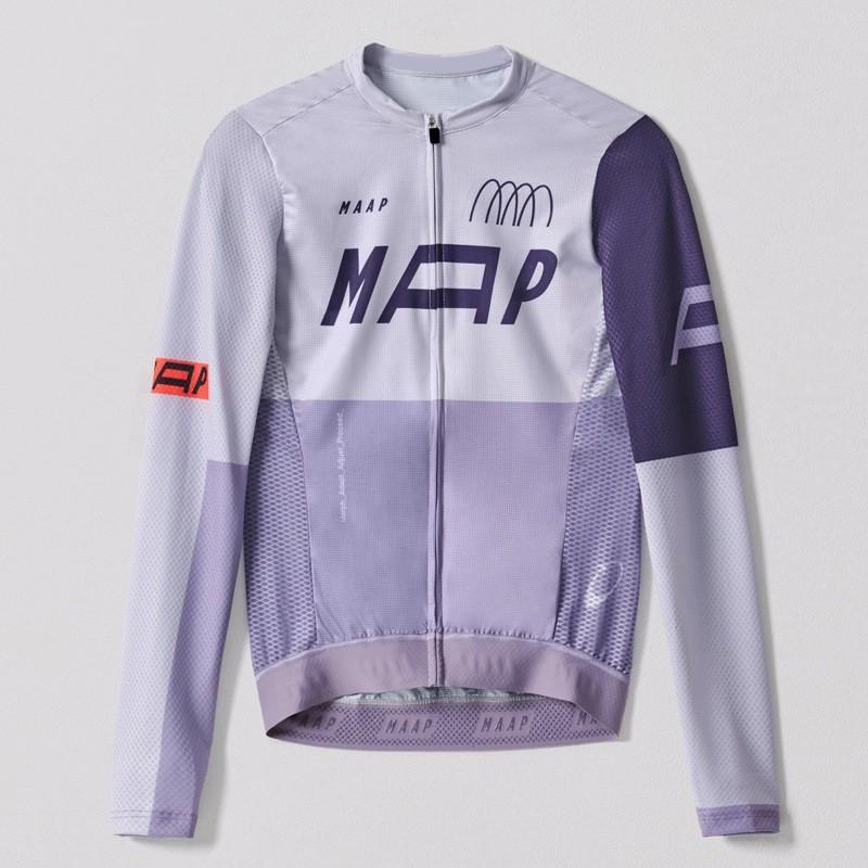 Herren Damen Radtrikot Langarm Atmungsaktiv Performance Fit Rennrad Mountainbike