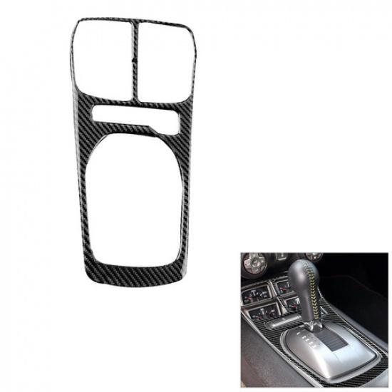 Carbon Fiber Automatic Gear Shift Frame Cover Trim For Chevrolet Camaro