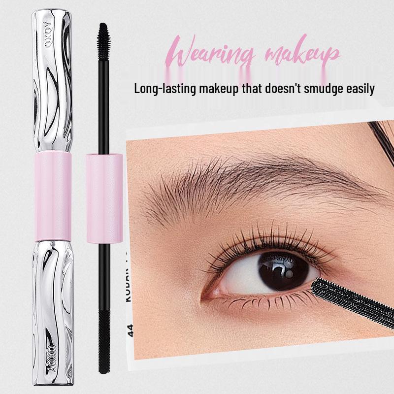 

QXQY Double-Headed Volumizing Waterproof Mascara for Length, Curl & Smudge-Proof Color Play