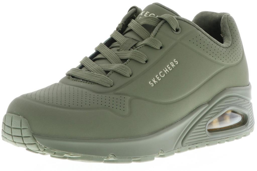 Кроссовки Skechers Uno - Stand On Air Women оливковые