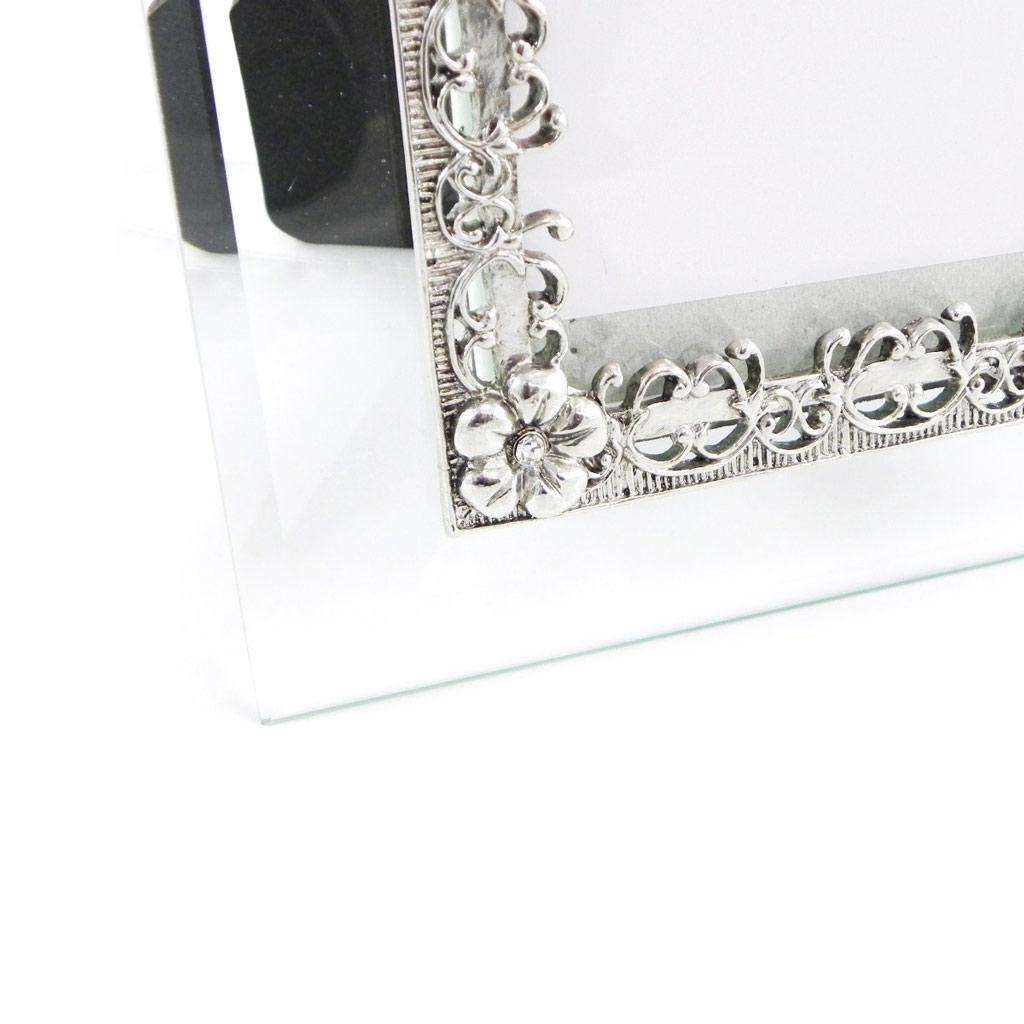 Les Trésors De Lily [H5602] - White 'Silk Dragonfly' Photo Frame