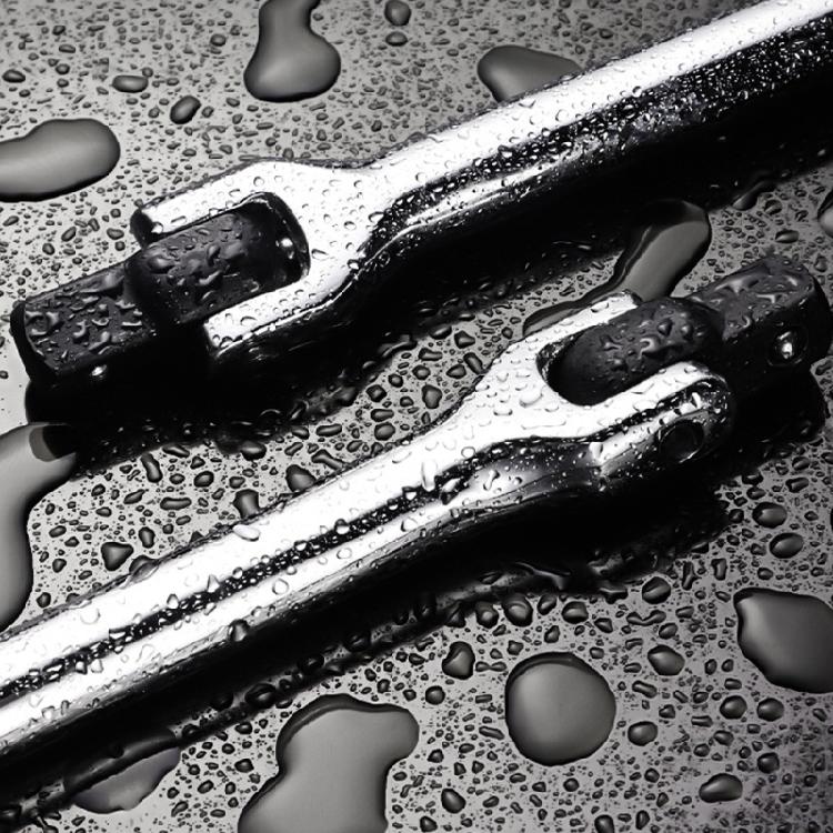 Multipurpose Ratcheting Wrench Corrosion Resistant Steel Construction For Carburetor Tuning And Cylinder Vehicle Repairs