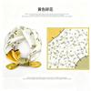 [111 mulberry silk] Korean version of classic cashew nut flower bag headscarf, small square scarf, shirt, suit, thin silk silk scarf
