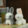 Adorable Plush Bunny Keychain Stuffed Animal Rabbit Bag Charm Cute Birthday Gift