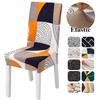 Stretch stoelhoes goedkope grote elasticiteit stoelbeschermer stoelhoezen voor eetkamer bruiloft hotel banket universele maat