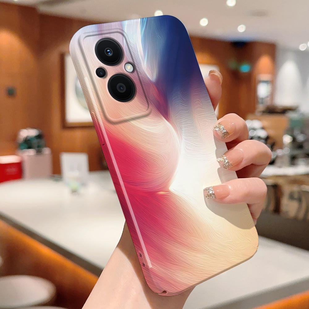 Komplexní filmový kryt na telefon s kresleným módním designem, tvrdý plášť s plným krytem, ​​nárazuvzdorný fotoaparát, ochranný kryt pro OPPO Realme OnePlus Infinix Tecno