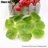 Simulation Lotus 30pcs Leaves Indoor Mini Landscape Decor Pond Decorate Aquarium