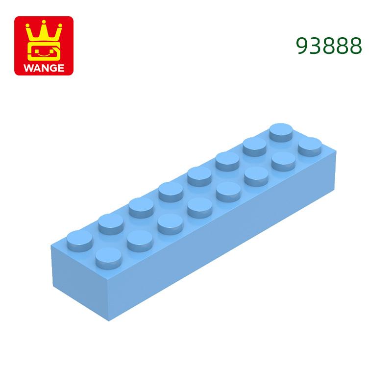 21Pcs/Lot 93888 Timeless Basic Thick 2x8 Constructing Blocks Construction Accessories Works With Brick Children Playthings Present