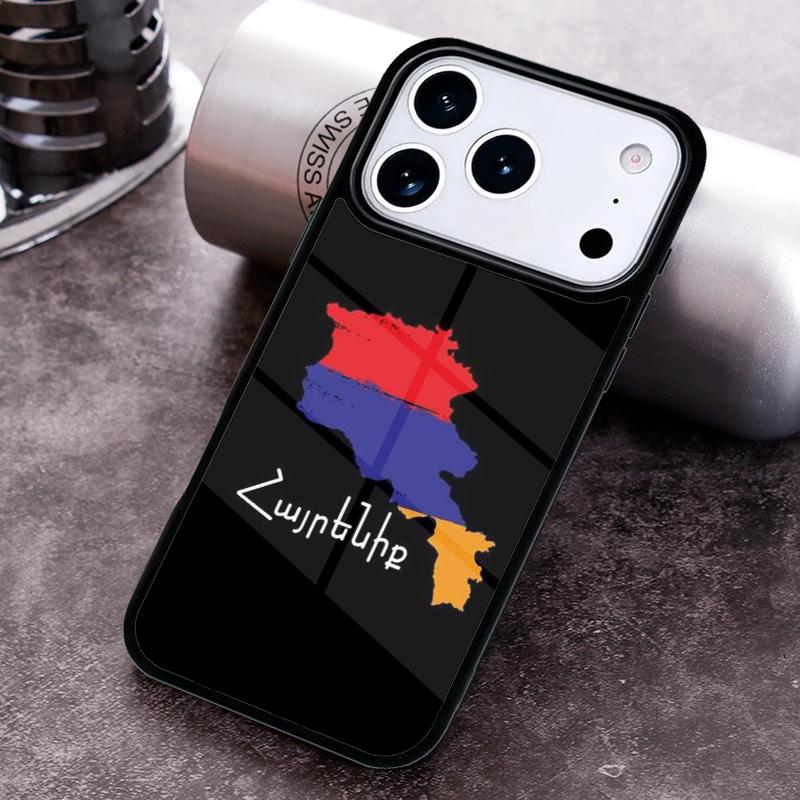 Armenia Armenians Flag Phone Case For iPhone 17 16 15 14 13 12 11 Pro Max Plus 17Air Soft Silicone Cover
