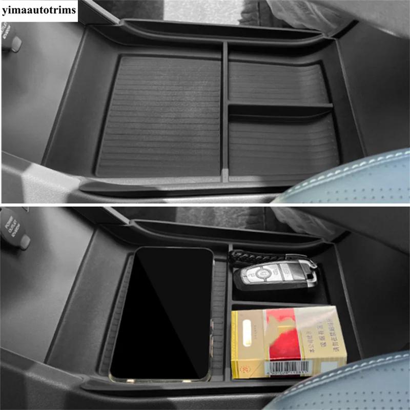 Car Center Console Armrest Storage Box Organizer Below Container Holder Tray Accessories Interior For Geely Atlas L Starray 2024