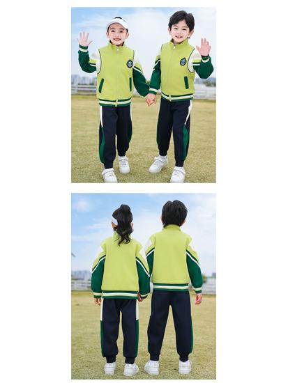 Cool Meila Spring & Autumn Sports Suit: Student & Kindergarten Uniform for Group Performances