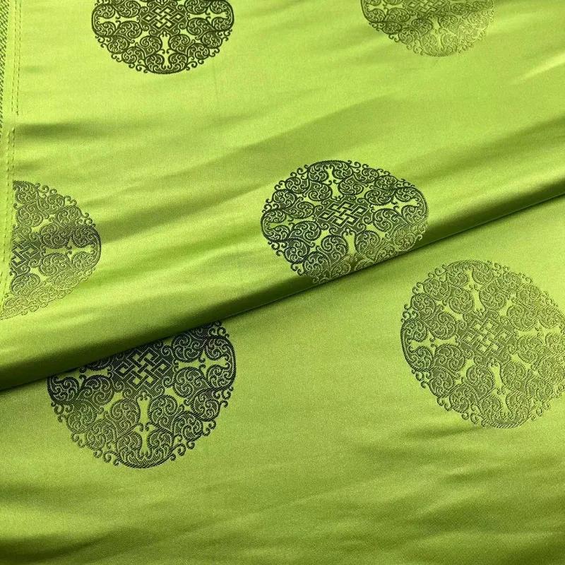 Tang-mounted Majia Mongolian Robe Jacquard Brocade Fabric Tibetan Robe Film and Video Decorative Cushion Pillow Group