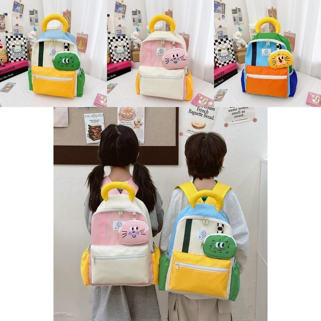 Adorable Lightweight Nylon Kids Backpack For School With Breathable Cotton Lining