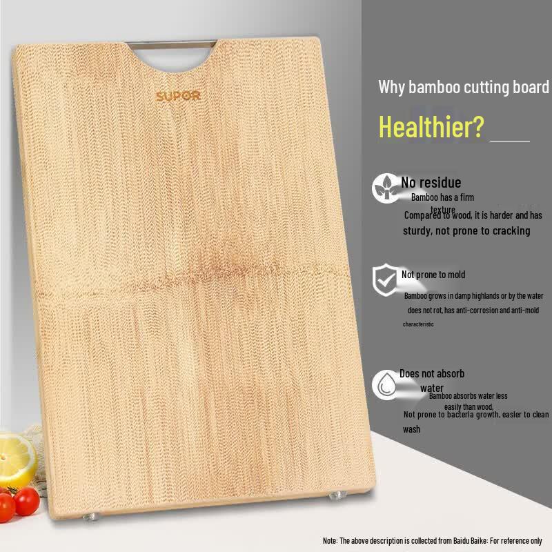 SUPOR Antibacterial Bamboo Chopping Board