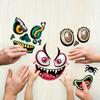 Decals Halloween Pumpkin Stickers PVC Self-adhesive Stickers  Mischievous Party Gifts