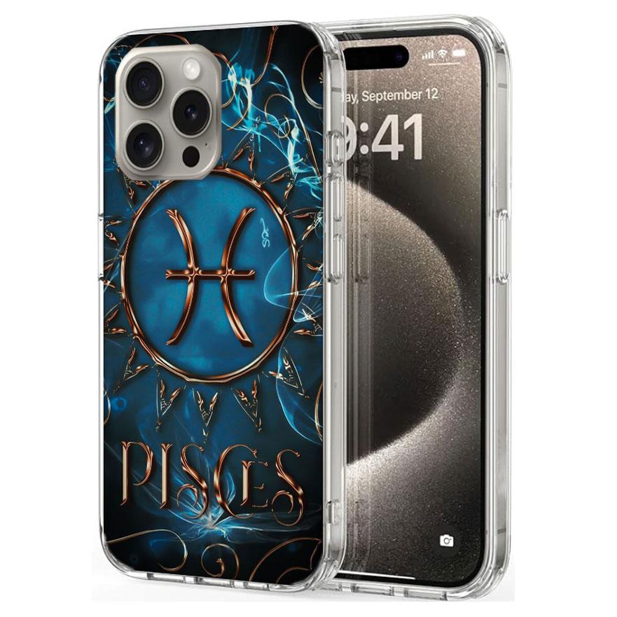 Libra Pisces Virgo Capricorn Aquarius Taurus Cases Phone Case For Iphone 17E 16E 17 Air 16 Pro Max 15 Pro 14 Plus 11 13 12 Mini