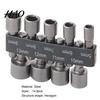 Hex Shank 1 Set Screw Nuts Quick Change Anti-rust Steel High Nut Driver Torque Hexagon Power Drivers Household Supplies Socket