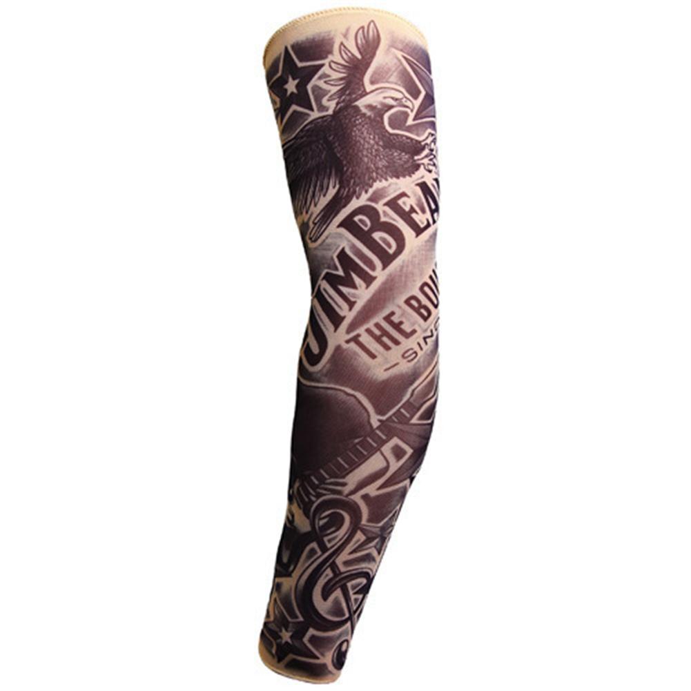 Outdoor Cooling Sleeves Sunscreen Uv Protective Breathable Tattoo Arm Sleeves For Fishing Running Cycling