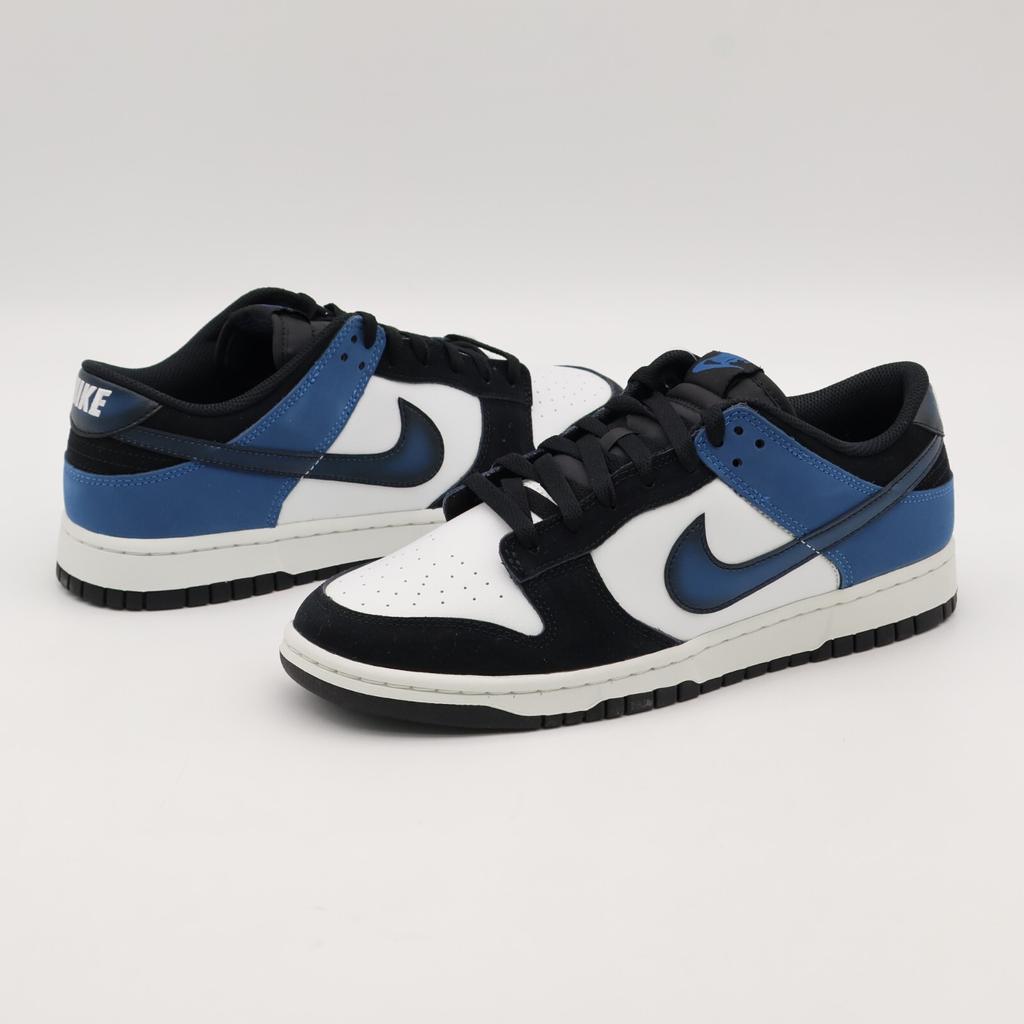 FD6923-100 Nike Dunk Low Industrial Blue Summit White Black (Men's)