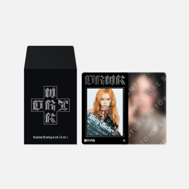 aespa Dirty Work Random Trading Card