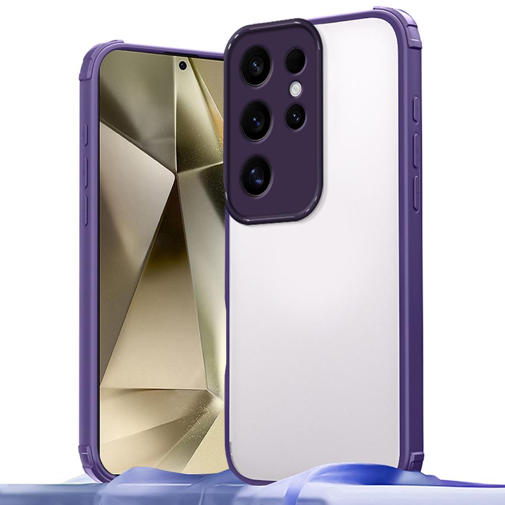 

For Samsung Galaxy S24 Ultra Case Reinforced Corner Shockproof TPU + Acrylic Phone Cover