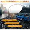 Driver Left Side Heated Mirror Glass Fits For 2007-2014 Cadillac Escalade Chevy Avalanche Silverado Suburban Tahoe GMC Sierra Yukon 1500 2500 2500HD