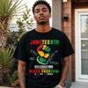 Juneteenth 1865 Black Freedom Day Afro Pride Men's Graphic T-Shirt