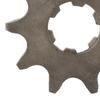 420 19T Front Engine Sprockets 10 Tooth Rear Sprocket Steel 420 Chain Kit for Off Road Bicycle ATVs