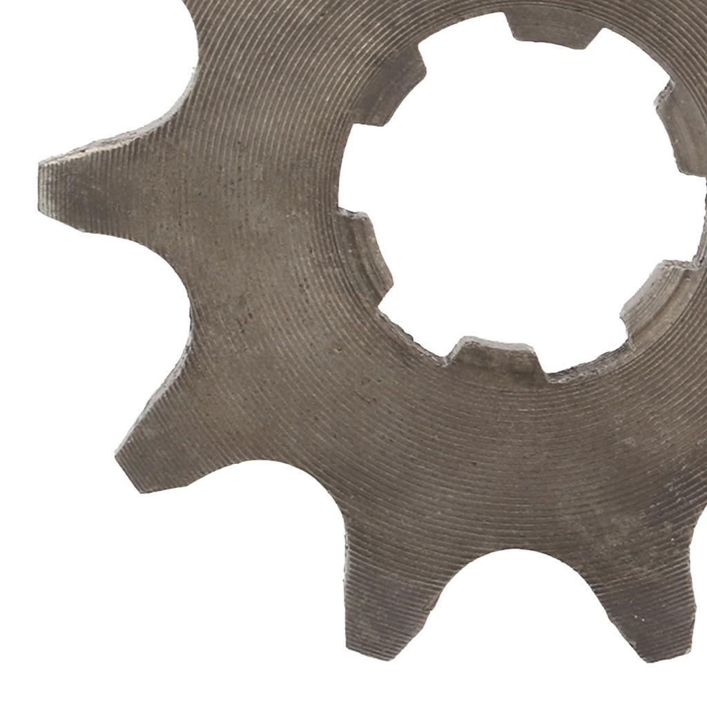 420 19T Front Engine Sprockets 10 Tooth Rear Sprocket Steel 420 Chain Kit for Off Road Bicycle ATVs