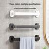 Punch-Free Bathroom Towel Rack