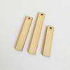 ACFENG Laser 30pcs Rectangular Unfinished Wood Earring Blank Mix Sizes 3" 2.5" 2" Laser Cut Wood Strip Blank
