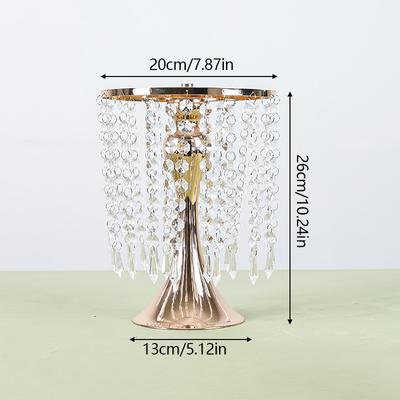 1Pc Aesthetic Interior Decoration Home Decoration Wedding Flower Props Wedding Vase Metal