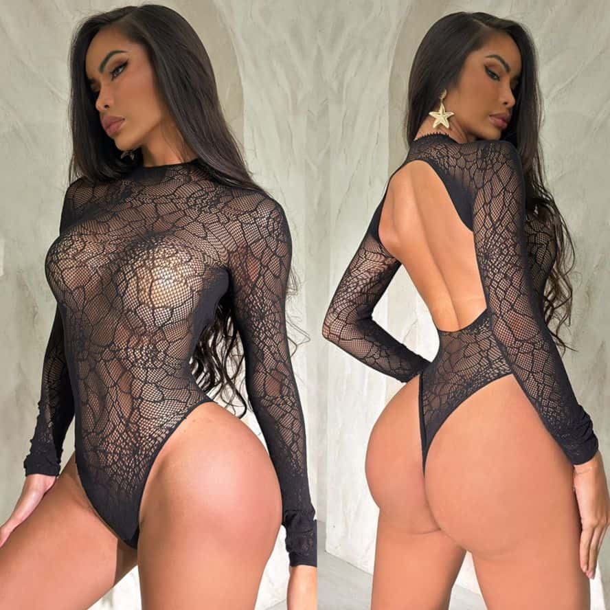 400 Styles Sexy Hot Woman Transparent Erotic Porno Lingerie Tights Sex Clothes Plus Size Women Perspective Fishnet Bodysuit Open Crotch Bodystocking