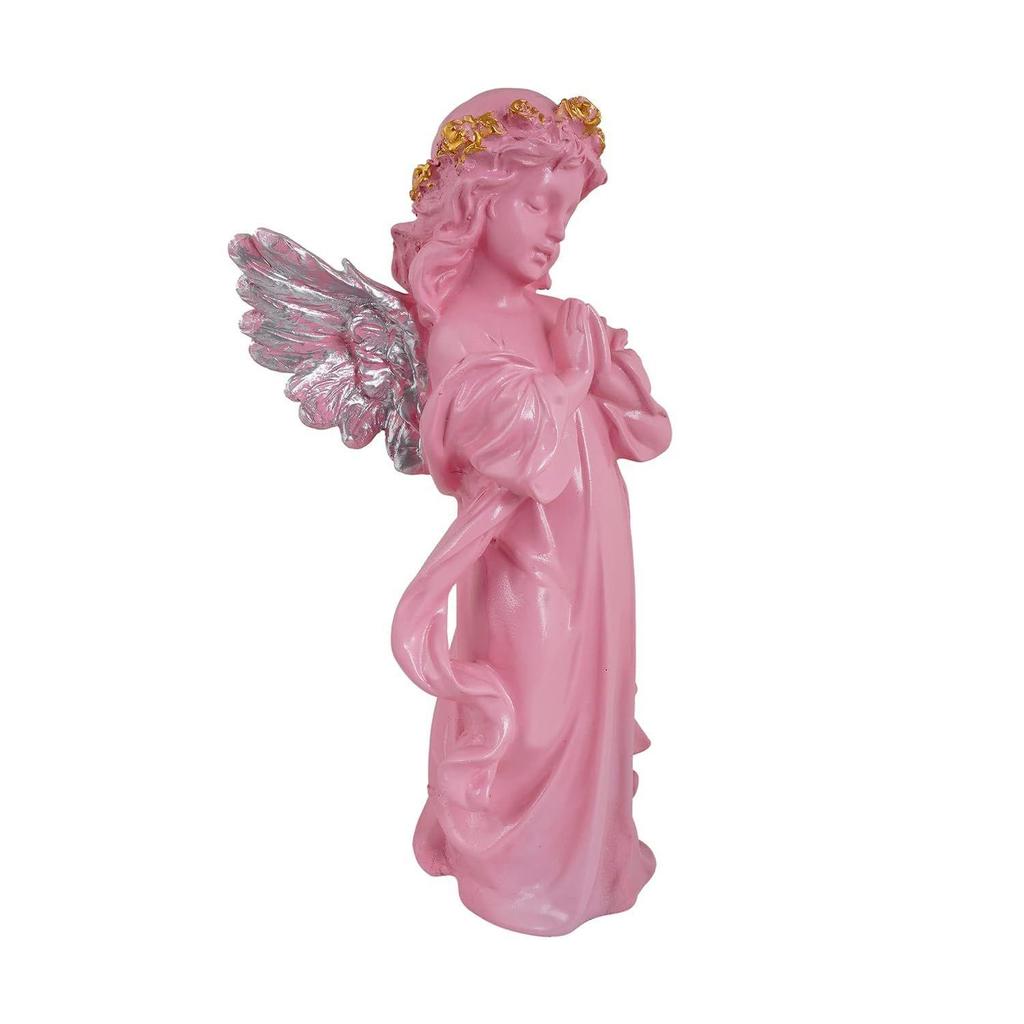 Angel Girl Showpiece for Home Decor Showpiece | Winged Girl Statue for Home Decor Item | Fairy Girl Statue for Home Shelves Decor Showpiece