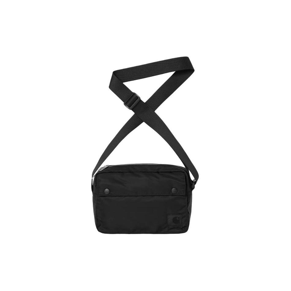 New Carhartt WIP Nylon Shoulder Bag Men's Black I033097-89-XX